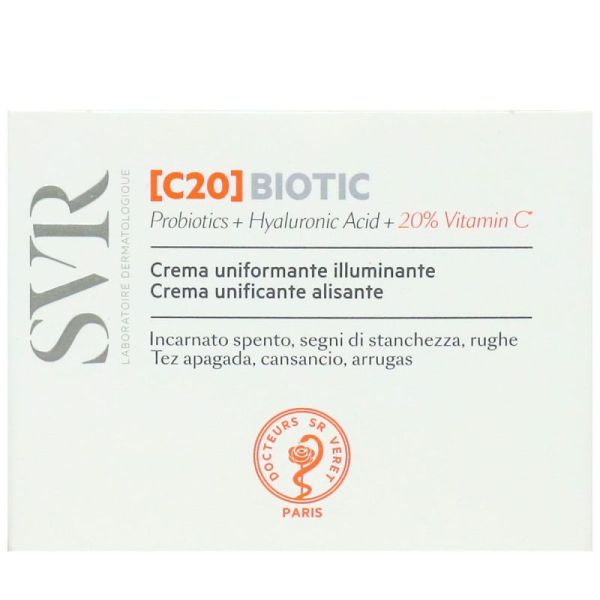 C20 Biotic Crème Uniformisante Lissante - 50ml