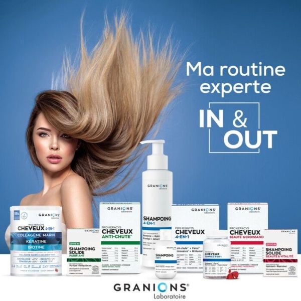 Pro Keracys Collagène cheveux 4-EN-1 Poudre - 200 ml