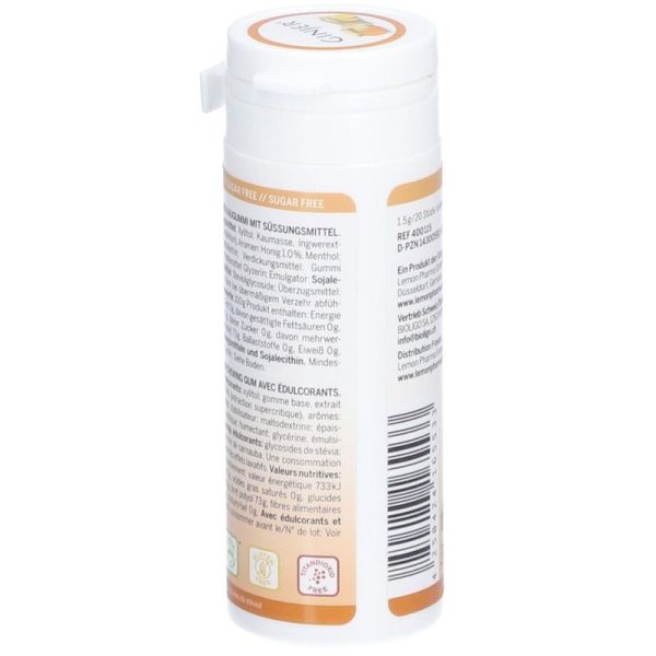 Chewing-Gums Gingembre Miel - 30g