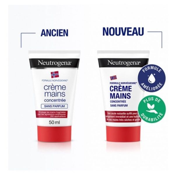 Crème mains concentrée sans parfum - 50ml