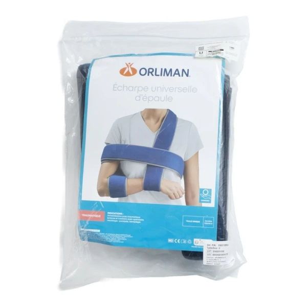 Écharpe immobilisation épaule universelle - 1 unité