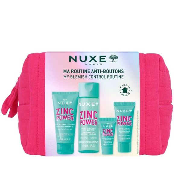 ZINC POWER routine de voyage anti-imperfections
