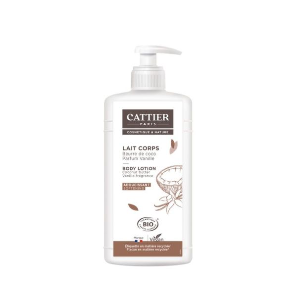 Lait corps adoucissant - Beurre de coco & vanille - 500ml