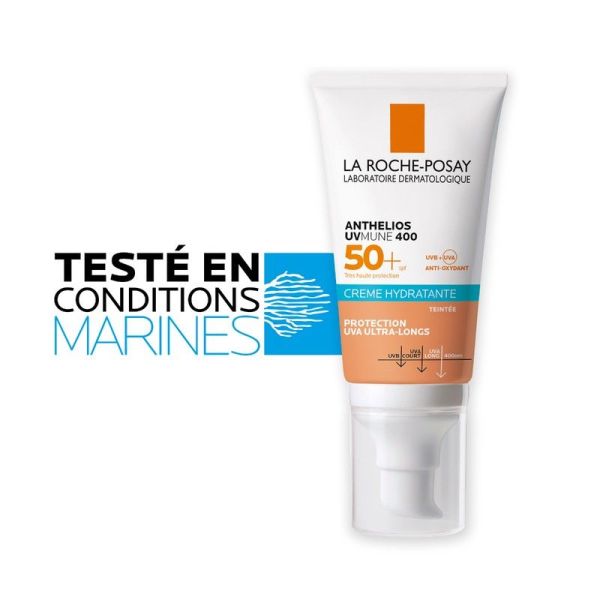 Anthelios Crème Solaire Hydratante Teintée - 50ml