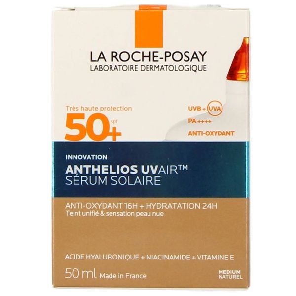 ANTHELIOS UVAIR - Sérum Solaire Visage - Teinte Medium - 50ml