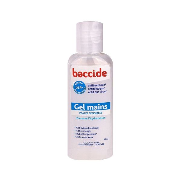  Gel Mains Désinfectant Peaux sensibles - 30ml