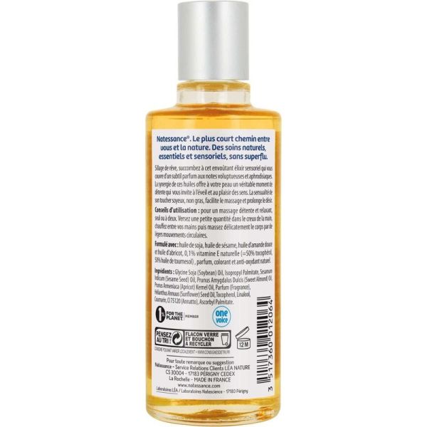Huile de Massage Éveil Sensuel - 100ml