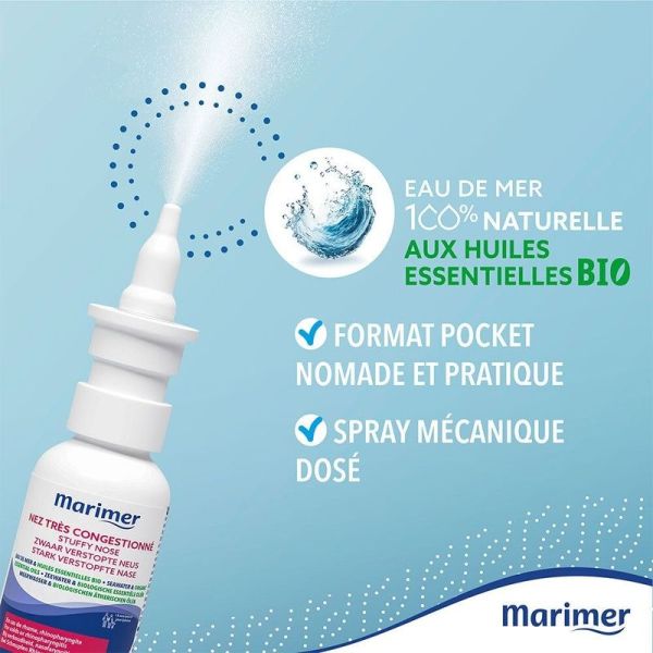 Spray Décongestionnant Nez Fortement Congestionné - 20 ml