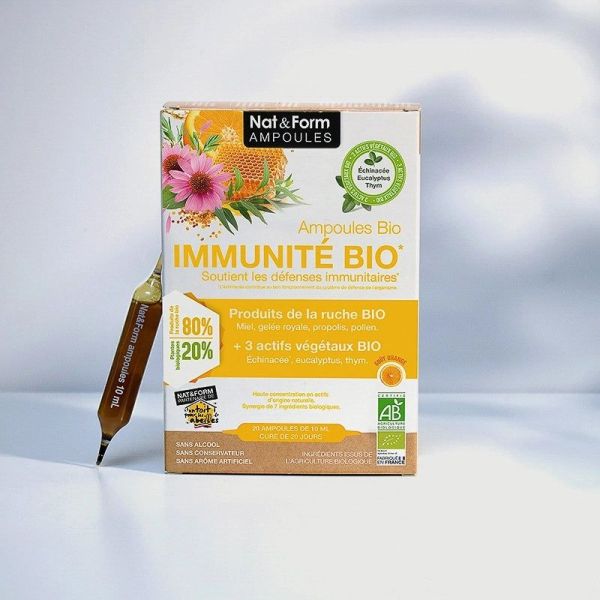 Ampoules Immunité bio - 20 ampoules