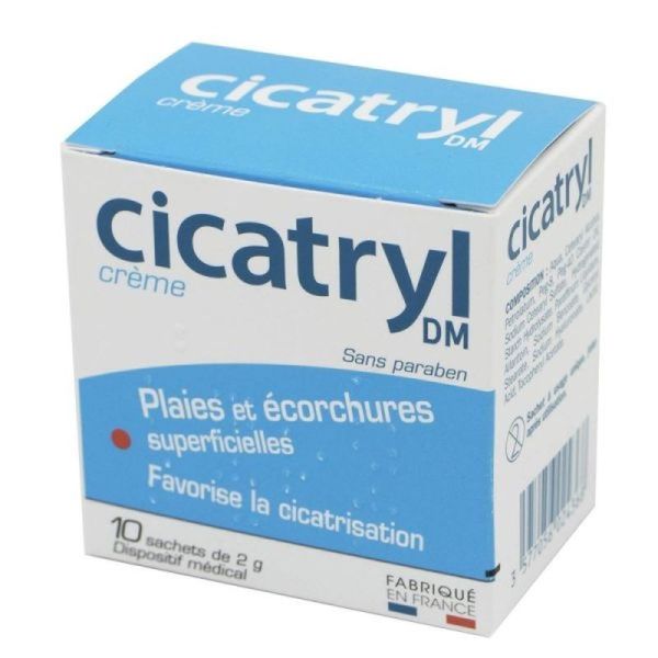 Cicatryl DM Crème - 10 sachets de 2g