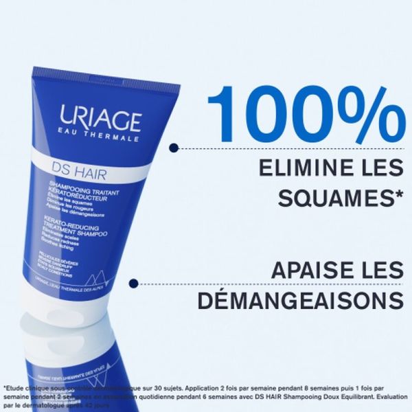 Shampoings & soins capillaires DS HAIR - Shampooing Traitant Kératoréducteur - 150 mL