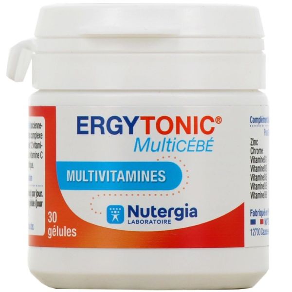 ERGYTONIC MultiCÉBÉ - 30 gélules
