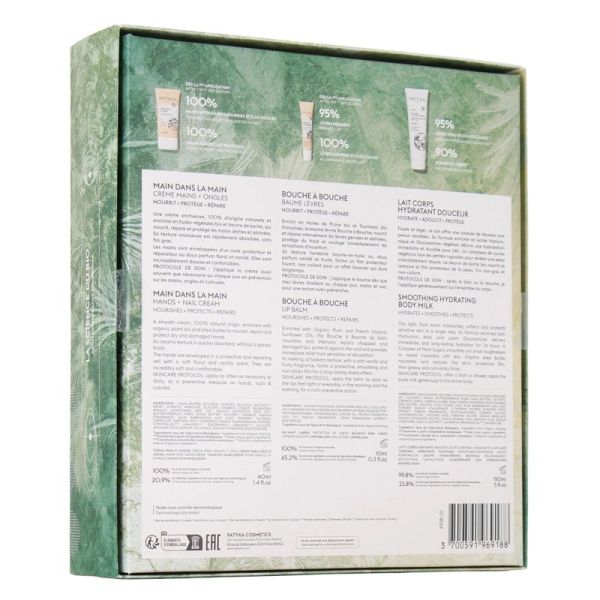 COFFRET BODY - Le Rituel Nutri Douceur - Lait Corps Hydratant Douceur 150 ml + Crème Mains et Ongles 40 ml Offerte + Baume Lèvres 10 ml Offert
