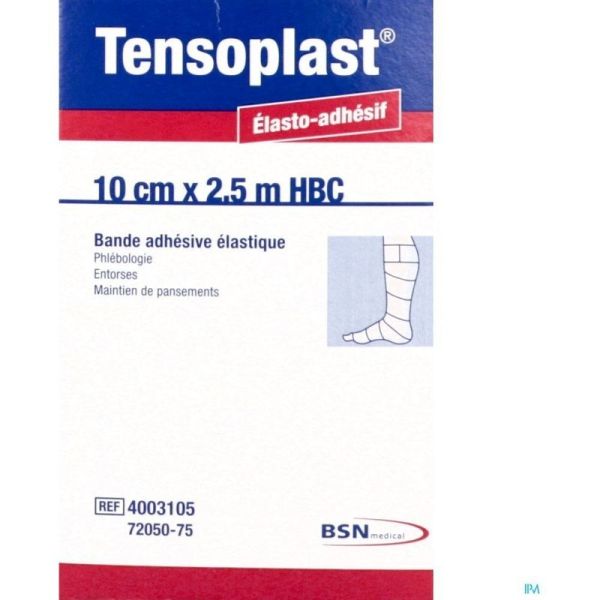 Tensoplast bande adhésive élastique - 2.5m x 10cm