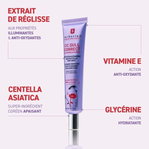 CC Dull Correct à la centella Asiatica - 15 ml