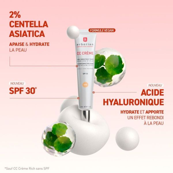 CC Crème à la Centella Asiatica Rich - 40 ml