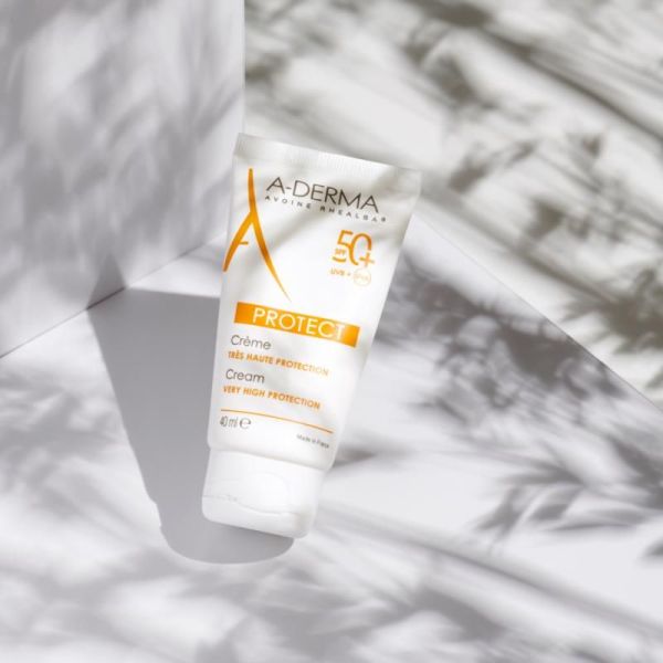 A-DERMA PROTECT Crème solaire SPF50+ - 40ml