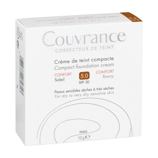 Couvrance Crème de teint compacte Confort Soleil - 10g