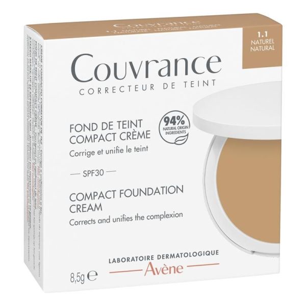 Couvrance Fond de Teint Compact Crème 8.5g