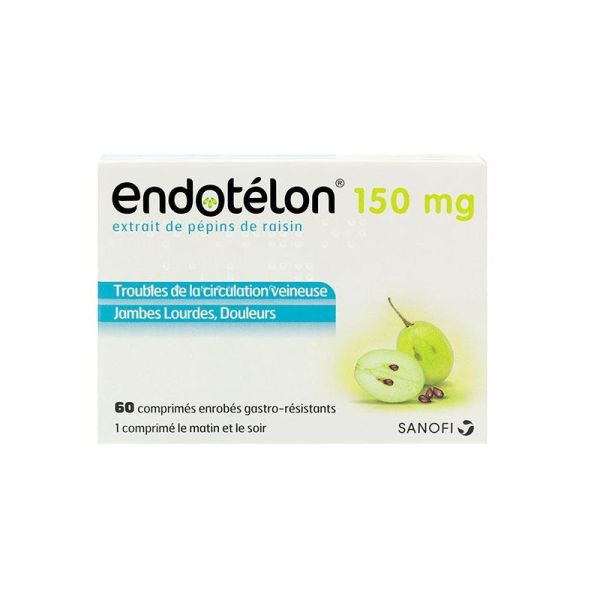 ENDOTELON 150 mg, 60 comprimés enrobés gastro-résistants