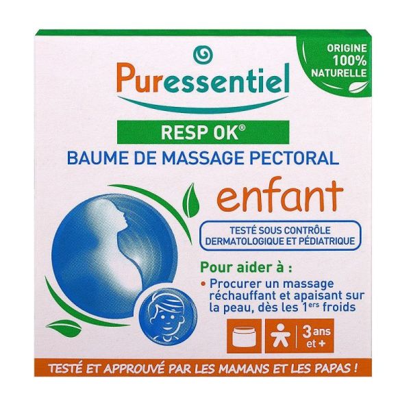 RESP OK® Baume de Massage Pectoral Bébé - 60ml