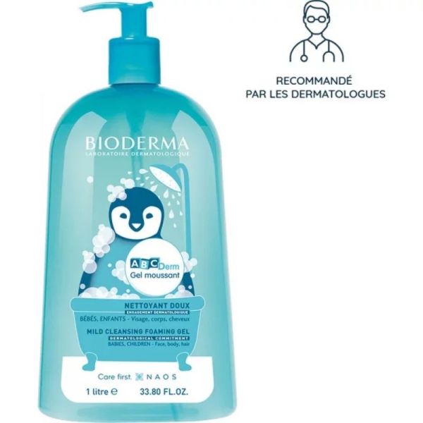 ABCDerm Gel moussant - 1 L
