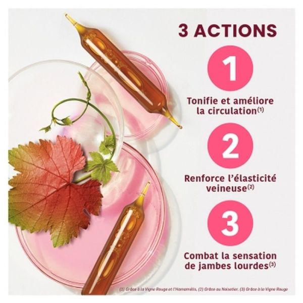 Jambes Légères Bio - 20 ampoules
