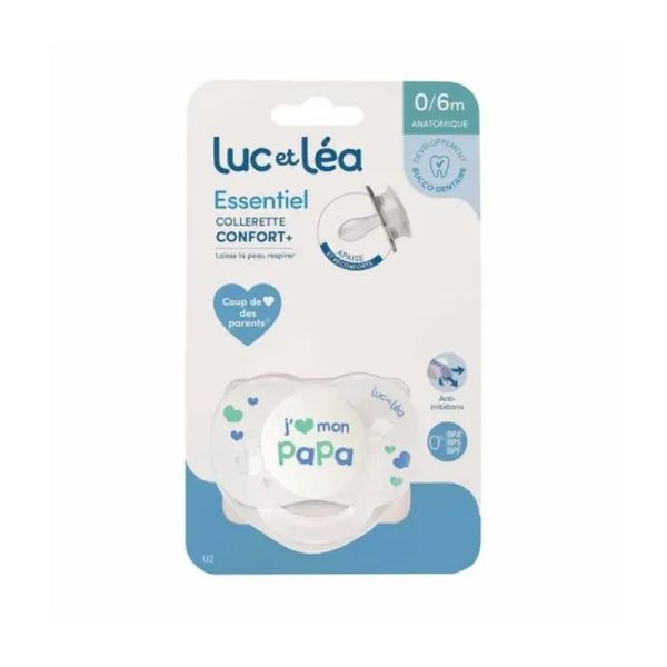 Essentiel sucette collerette confort+ - 0 à 6 mois