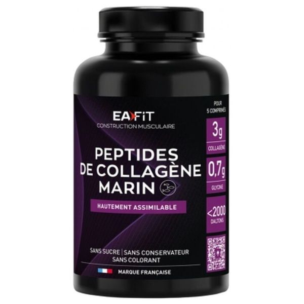 Peptides de collagène marin - 120 comprimés
