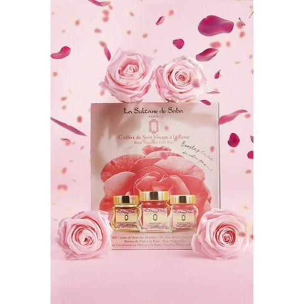 La Sultane de saba - Coffret visage Soin à la rose