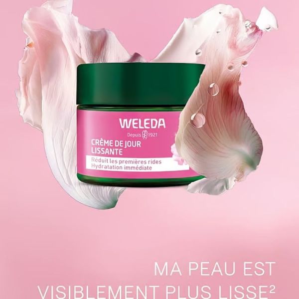 Crème de Jour lissante Rose Musquée & Thé blanc - 40ml