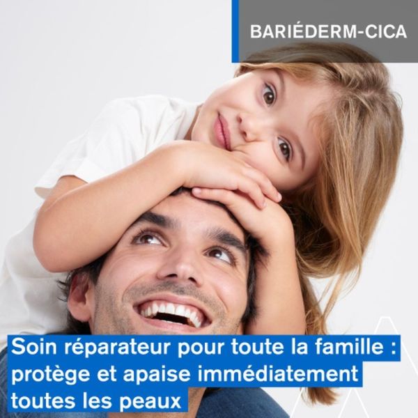 Soins spf BARIÉDERM-CICA Crème SPF50+ au Cuivre-Zinc - 40ml
