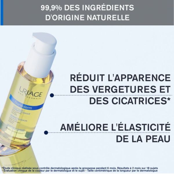 Prévention des vergetures-Bariederm-Cica Huile Dermatologique - 100 mL