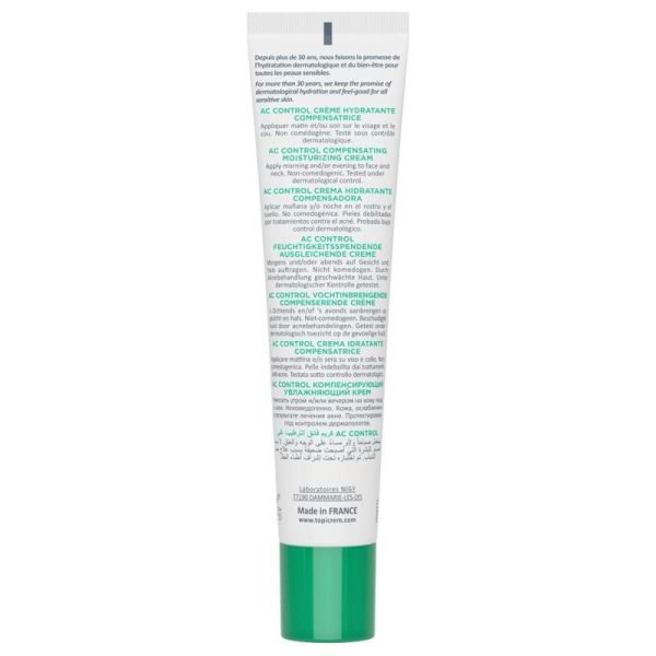 AC CONTROL Crème hydratante compensatrice - 40ml