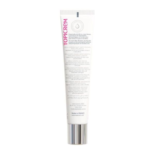 MELA Crème nuit anti-taches peeling doux - 40 ML
