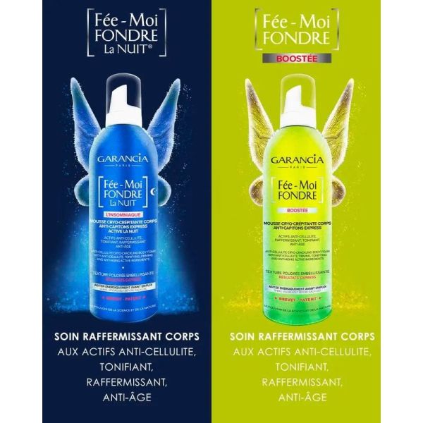 Fée-Moi FONDRE La NUIT Mousse cryo-crépitante corps anti-capitons express - 400 ml