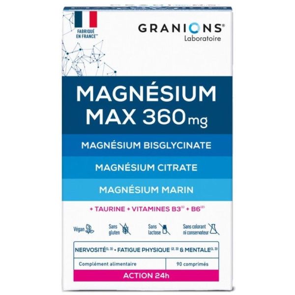 Magnésium Magnésium Max 360 mg