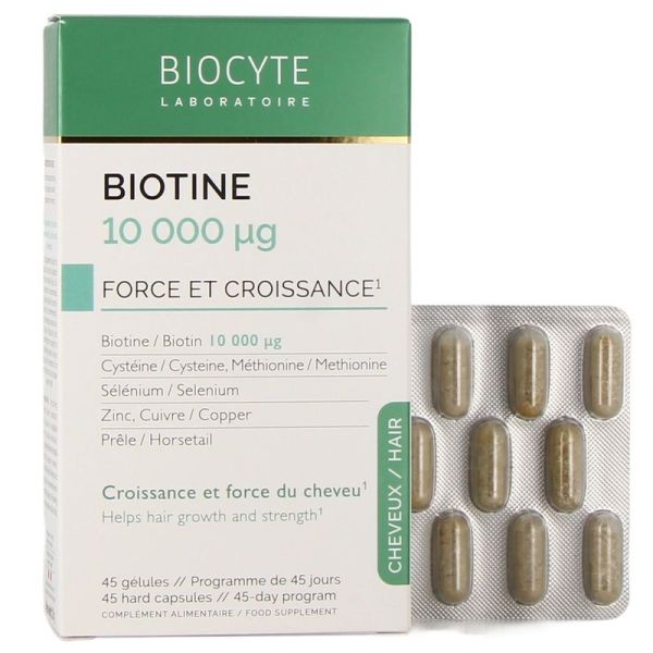 Biocyte Biotine Force et Croissance