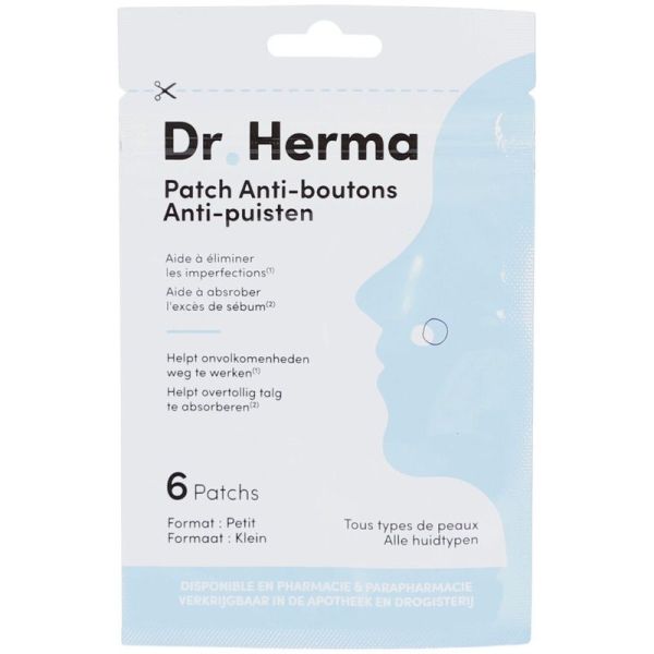 Patch anti-boutons Original format petit - 6 patchs