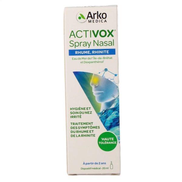 Activox Spray Nasal Rhume Rhinite - 20 ml