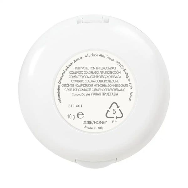 Haute protection Compact teinté Doré SPF 50