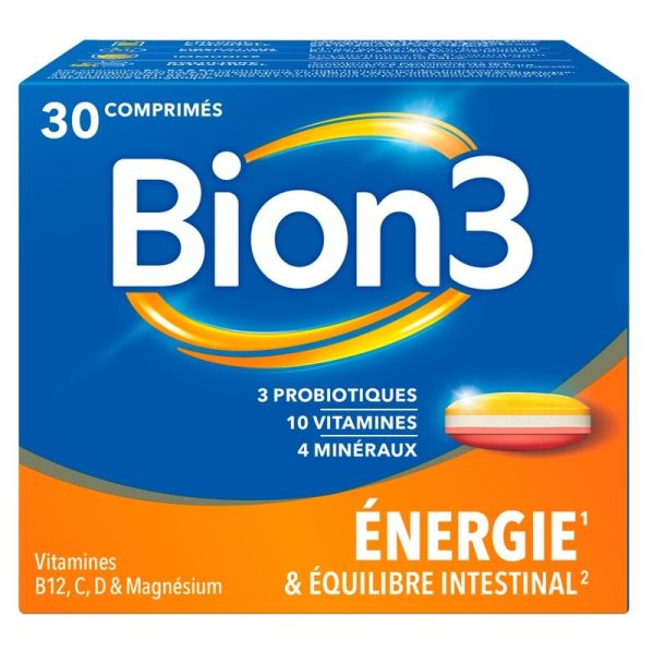 Vitamines contre la fatigue - 30 CRP