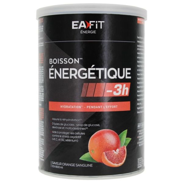 Boisson Energétique +3h Orange Sanguine - 500g