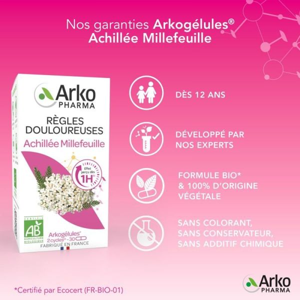 Arkogélules Achillée Millefeuille