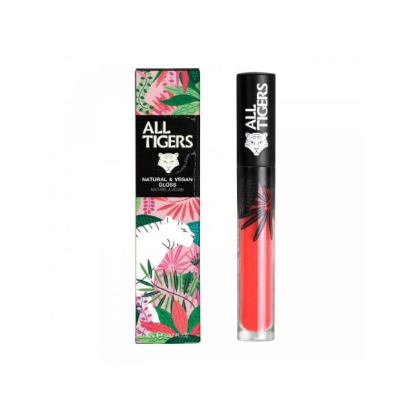 All Tigers Gloss Naturel & Vegan 701 Corail Glossy Dream Bigger - 8ml