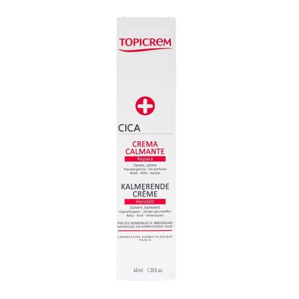 Topicrem Cica crème réparatrice - 40 ml