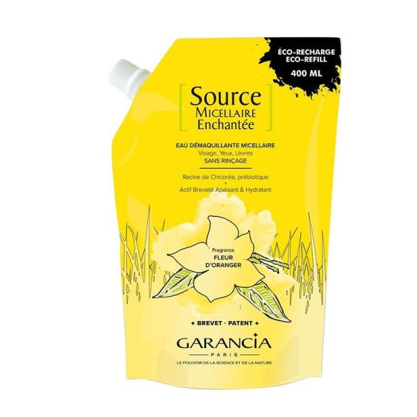 [ Source MICELLAIRE Enchantée ] Eau Micellaire 4 en 1 - Recharge 400ml