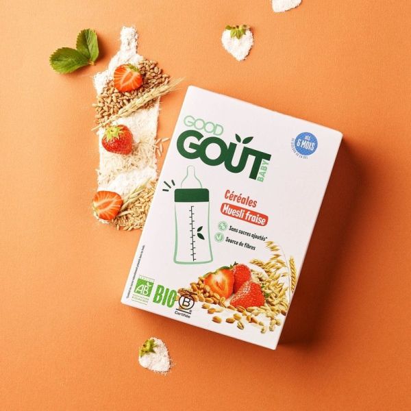 Céréales muesli fraise - 200gr