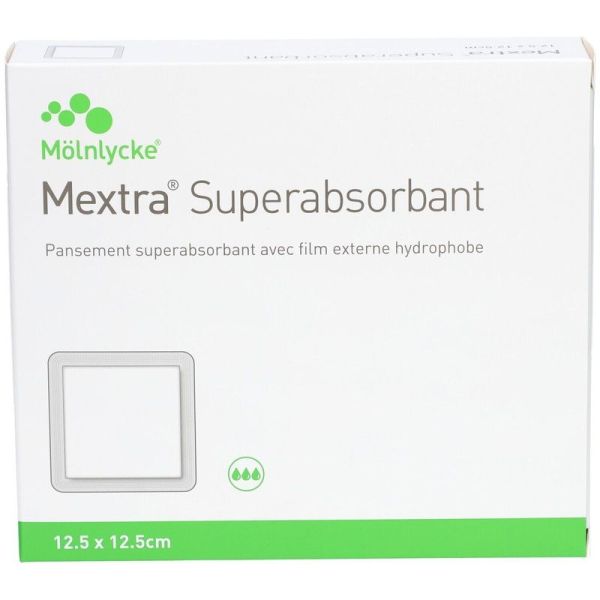 Superabsorbant Pansement Multicouche - 12,5x12,5 cm