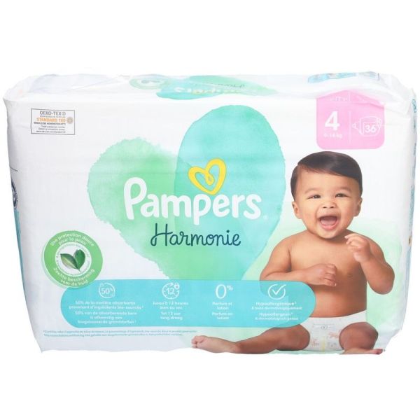 Harmonie couche Taille 4 - 36 pièces